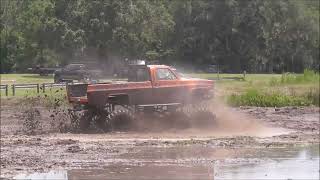 SUNKEN SATURDAY Rnd 2 BIG STUFF DOWN WOODPECKERS MUD BOG 2024 [upl. by Doehne959]