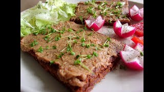 Preppalot gesundes Leinsamenbrot mit veganem Aufstrich [upl. by Roberta]