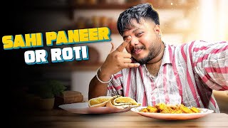 SHAHI PANEER OR ROTI BABA 🔥big bites food [upl. by Licec]