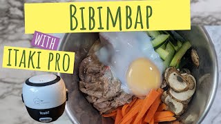 Bibimbap  Itaki Pro Electric Lunch Box Recipe  Cooks in 15 Minutes [upl. by Japheth]