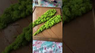 DIY AMAZING MOSS WALL ARTPART 1 great for adults and kidsmake art with nature kids [upl. by Palila]