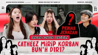 BBK EP 7  TUTORIAL MAKEUP JENAZAH amp CERITA HANTU CATHEEZ VIOR MEYDEN bocahbocahkosong [upl. by Oilicec183]