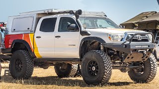 Top 5 Tacomas At Overland Expo MTN West 2021 [upl. by Abana]