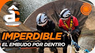 Por primera vez te mostramos el embudo del Lago San Roque POR DENTRO 🎥😱 [upl. by Arenahs]