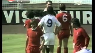 Johnny Giles punches Kevin Keegan in the face  Charity Shield 1974 Leeds United vs Liverpool [upl. by Ahsiek]