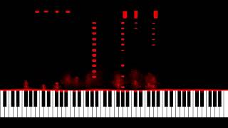 Pixel Terror amp The Living Proof ft Michael Swank  Gravity Piano Synthesia Version [upl. by Dahc730]