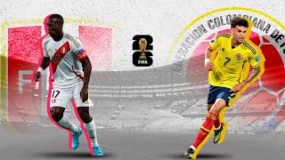 PERÚ 11 COLOMBIA 🔴EN VIVO🔴 ELIMINATORIAS SUDAMERICANAS 2024 [upl. by Aneral]