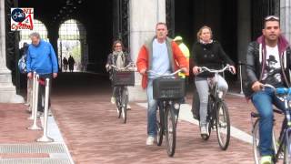 Amsterdam Rijksmuseum bicycle underpass 270 [upl. by Mckeon]