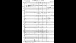 RHAPSODY IN BLUE by George Gershwin Audio  Full score Pianist Kamil Hala [upl. by Wil]