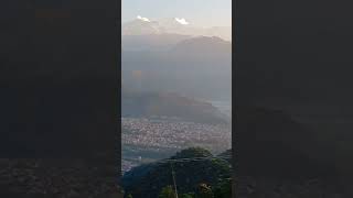 Morning sunrise views  SARANGKOT Pokhara Nepal [upl. by Eudo]