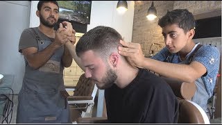 ASMR Turkish Barber FaceHead and Body Massage 173 [upl. by Fanny]