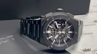 Hublot Big Bang Ceramic Black Magic 42mm 451 CX 1170 CX [upl. by Nelleoj]