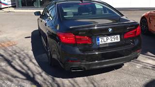 BMW M550i 44 Liter V8  Startup [upl. by Horodko]