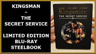 KINGSMAN  THE SECRET SERVICE  LIMITED BLURAY STEELBOOK UNBOXING  MÜLLER EXCLUSIVE [upl. by Erdnaxela899]