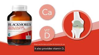 Total Calcium Magnesium  D3 Supplement by Blackmores [upl. by Anez]