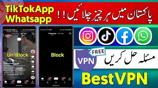 VPN not working in pakistan  TikTok Not Working  TikTok Instagram Whatsapp Vpn [upl. by Weirick]