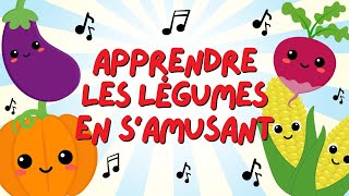 Apprendre les légumes en samusant 🌽 🥕 Chanson pour enfants 🎶 [upl. by Nivak]