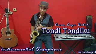 TONDI TONDIKU Cover Lagu Batak  Instrumental Saxophone Chandra Marbun Gaol [upl. by Lyndy]