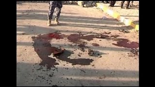 Irak des fidèles visés par un attentat au premier jour de lAïd [upl. by Lohman325]