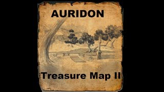 TESO Auridon Treasure Map II  chest location [upl. by Acinonrev]