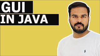 Introduction to GUI in java Using Swing HindiUrdu [upl. by Ocinom]