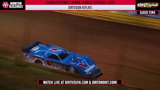 DIRTVISION REPLAYS  Lavonia Speedway October 3rd 2019 [upl. by Neema]