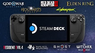 Steam Deck LCD SteamOS 36  10 GAMES TESTED [upl. by Garald]