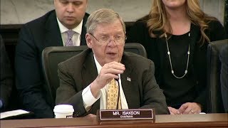 Isakson Opening Remarks at Senate VA Committee Hearing on Ongoing VA MISSION Act Implementation [upl. by Veronique]