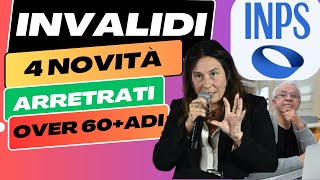 INVALIDI 👉 4 NOVITÀ APRILE 2024 ✅ ISEE ADI ARRETRATI E NUOVI AIUTI [upl. by Etrem]