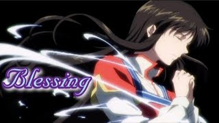 AMVlyrics Seijo no Maryoku wa Bannou Desu OPblessing [upl. by Norra508]