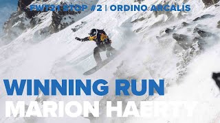 FWT21 Stop 2 Ordino Arcalís  Marion Haerty Winning Run [upl. by Fredela]