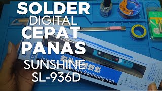 SOLDER DIGITAL SUNSHINE SL936D UNBOXING amp REVIEW [upl. by Ynatsed]