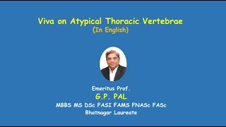 Atypical vertebrae in English [upl. by Mukul]