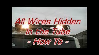 How to Install Back Up Lights on FJ Cruiser Roof Rack [upl. by Cud272]