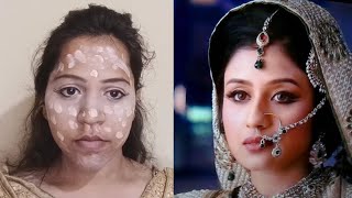 Jodha Muslim Inspired Makeup Look Recreation  Paridhi Sharma inspired makeup look [upl. by Enrique]