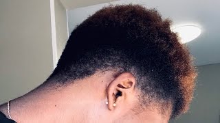 Trimming natural hair4C natural hair Natural Hair Trim own hair Wet trim trimming Split ends [upl. by Erastus98]