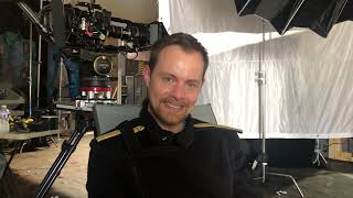 Actor Bryan McClure on the set of Space Command The Great Solar War [upl. by Carbone]