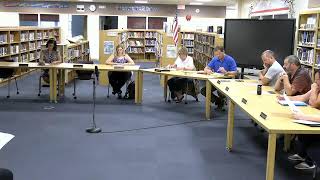 Canastota Central School Special BOE Meeting  July 24th 2023 [upl. by Letnom604]