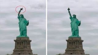 5 Mysterious Moving Statues Caught On Camera [upl. by Anahc]