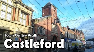 Castleford West Yorkshire  Town Centre Walk 2020 [upl. by Airdnaxela164]