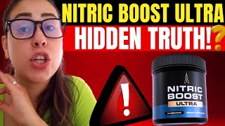 Nitric Boost Ultra Reviews NEW BEWARE NITRIC BOOST ULTRA REVIEW 🚫NITRIC BOOST REVIEWS [upl. by Fionnula]