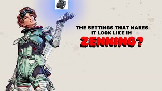 THE SETTINGS THAT MAKE IT LOOK LIKE IM ZENNING [upl. by Octavus254]