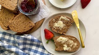 Easy Pumpernickel Bread Recipe [upl. by Anihc228]