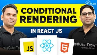 React JS Conditional Rendering Using the Ternary Operator in React JS [upl. by Merriman]