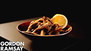 Chilli and Spice Whitebait  Gordon Ramsay [upl. by Ecienahs]