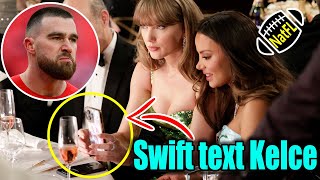 OMG Taylor Swift text Travis Kelce about Jo Koys stupid joke [upl. by Mauralia]