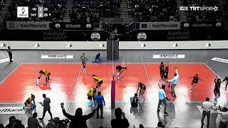 BÖYLE RALLİ GÖRÜLMEDİ  VakıfBank 🆚 Türk Hava Yolları  mislicom Sultanlar Ligi PlayOff [upl. by Frierson]