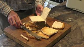 How to make Melba Toast A special request of Mrs Marie Watson [upl. by Malinowski]