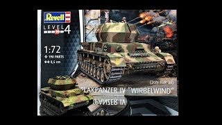 quotschauen und bauenquot Folge 1 Flakpanzer Wirbelwind Revell 172  Panzerschmied [upl. by Nyltak]