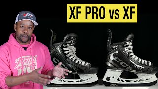 CCM Tacks XF Pro vs CCM Tacks XF Hockey Skates review  Which should you buy [upl. by Enileuqkcaj337]